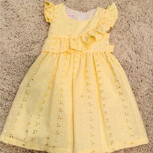 Bonnie Jean Girls Size 5 Gingham Dress